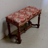 Piano bench in Solid Walnut, Louis XIV style - Mid-19th century