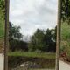 Black and gold mirror, vine leaves 63x88cm