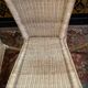 4 chaises en osier