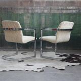 Chaise Cantilever en chrome DIA, 1970s