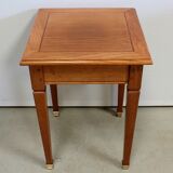 Table end of sofa in solid blond oak – 1950