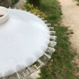 Opaline patty with corrugated edge