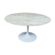 Round table "tulip 137" in marble, Eero Saarinen, Knoll 1960