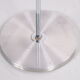 Aluminum floor lamp from Denmark with adjustable spot