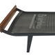Vintage Meridian Auping Cleopatra metal teak design by Dick Cordemeyer