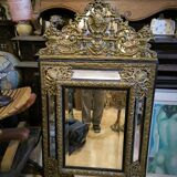 Miroir à parecloses d'époque NP III