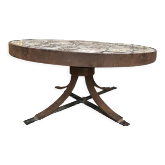Vallauris ceramic table