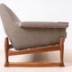 Johannes Andersen Sofa Excellent for AB Trensums Fåtöljfabrik, Reupholstered in KVADRAT