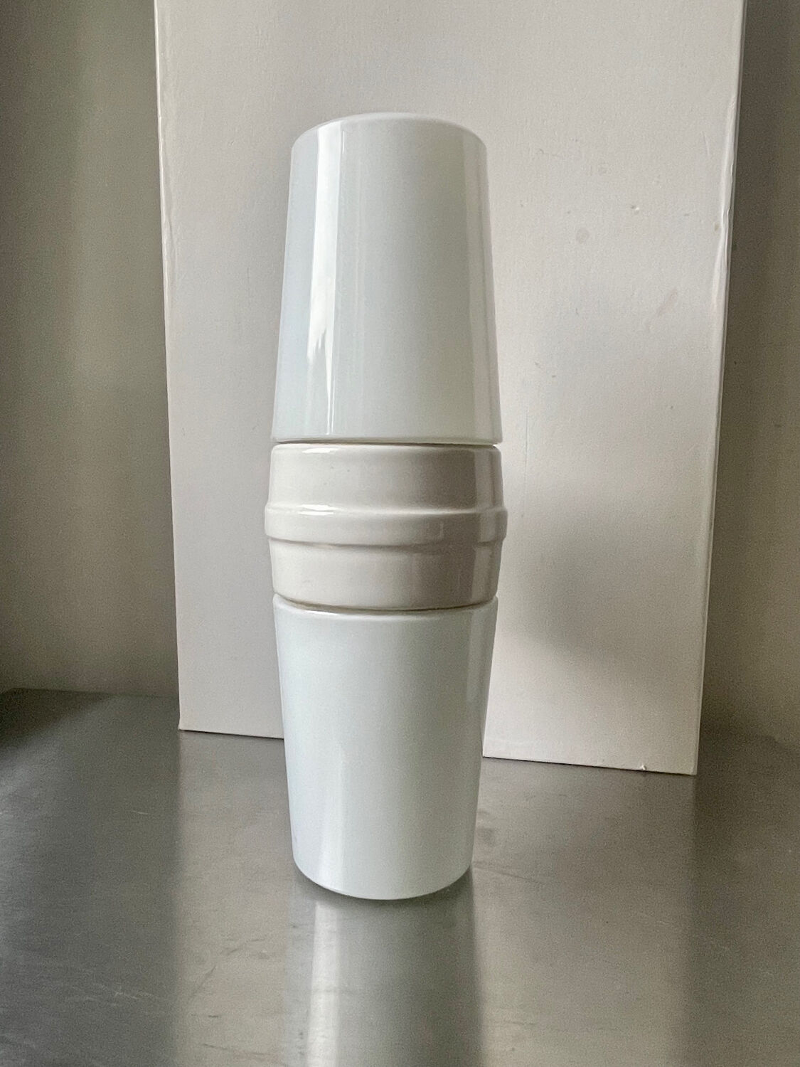 Vintage XL Sigvard Bernadotte bathroom lamp, 1960s sconce, Swedish design