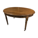 Table Louis Philippe ovale noyer ancienne