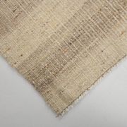 Striped Pattern Brown & Cream Vintage Kilim Rug, 220x300Cm