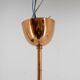 Lustre Bauhaus / Fonctionnaliste en Cuivre UFO, années 1930