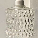 Glass pendant lamp 60s