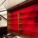 Wall display case for Collection - Wood and Plexiglass D 18 cm / W 106 cm / H 7 cm