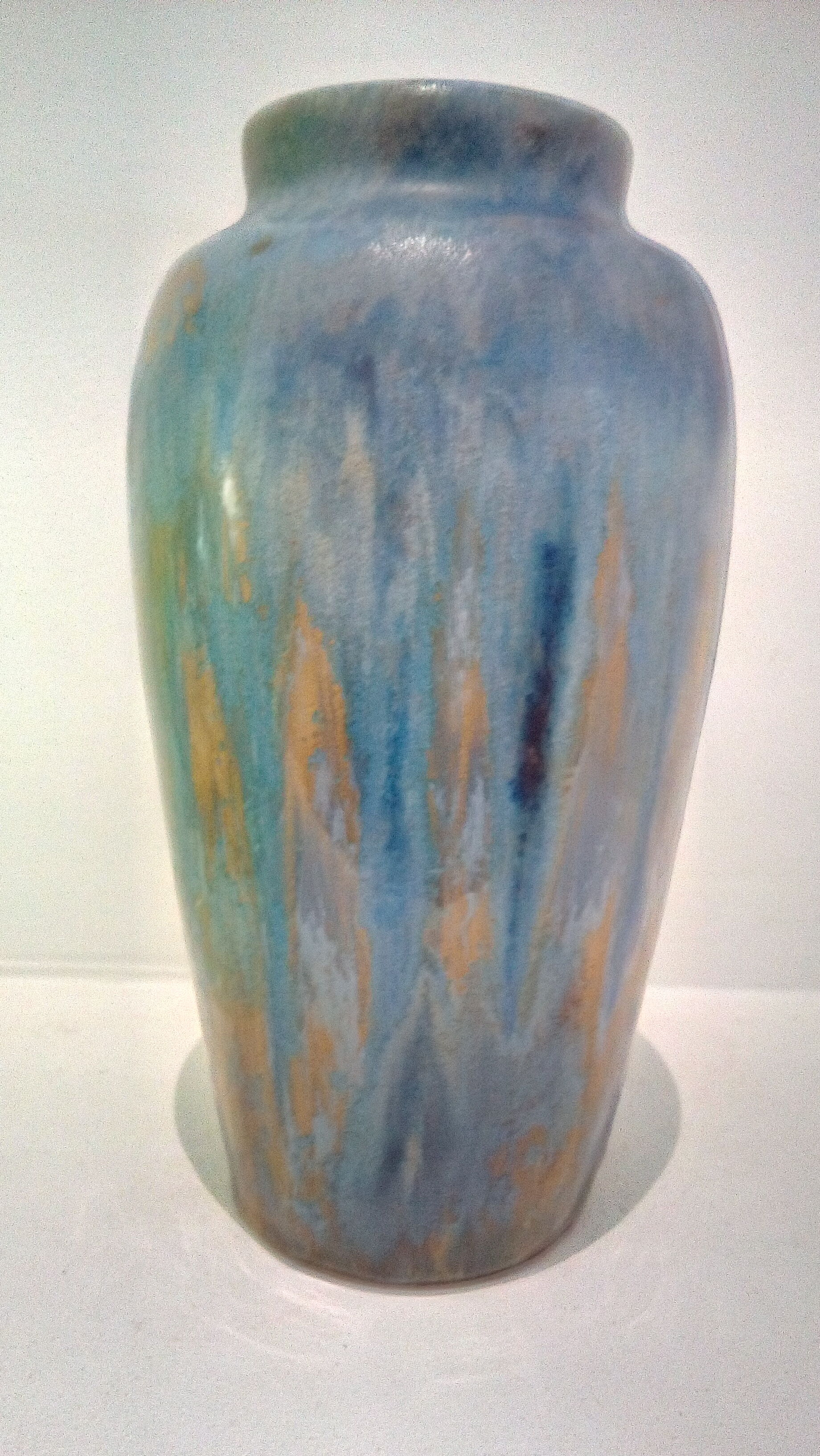 Vase in enamelled sandstone Pierrefonds