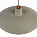 White pendant light PH 4/3 by Poul Henningsen for Louis Poulsen. Denmark 1970s