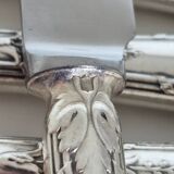 Lot de 6 couteaux de table Christofle ,  lame inox et manche en argent