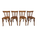 4 old vintage Luterma bistro chairs