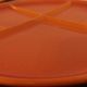 Set of 6 Orange St Amand Fondue Plates Vintage 1970