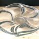 Large Vannes crystal dish