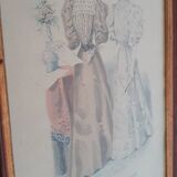 19th century fashion print