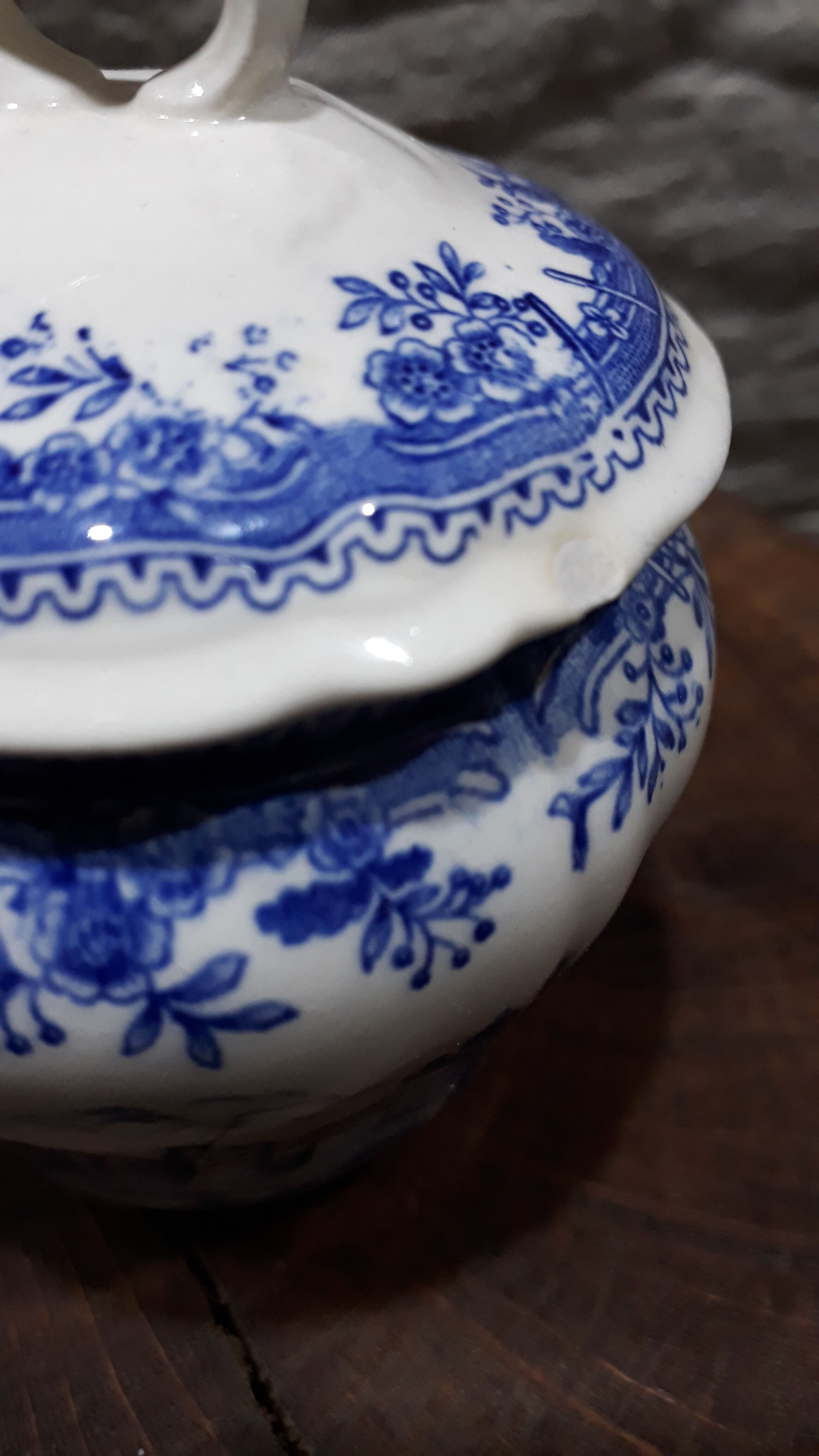 Villeroy and Bock Burgenland porcelain mustard pot