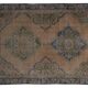 Vintage Turkish hallway rug 129x375 cm