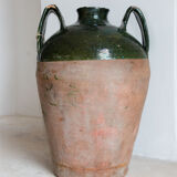 Antique Italian Ceramic Orcio Vase early XX century
