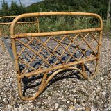 Vintage bamboo children's bed
