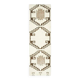 1970s Vintage Turkish Hand-Knotted Wool Cotton Beige Runner Rug 94x316