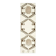 1970s Vintage Turkish Hand-Knotted Wool Cotton Beige Runner Rug 94x316