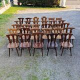25 solid wood bistro chairs bentwood