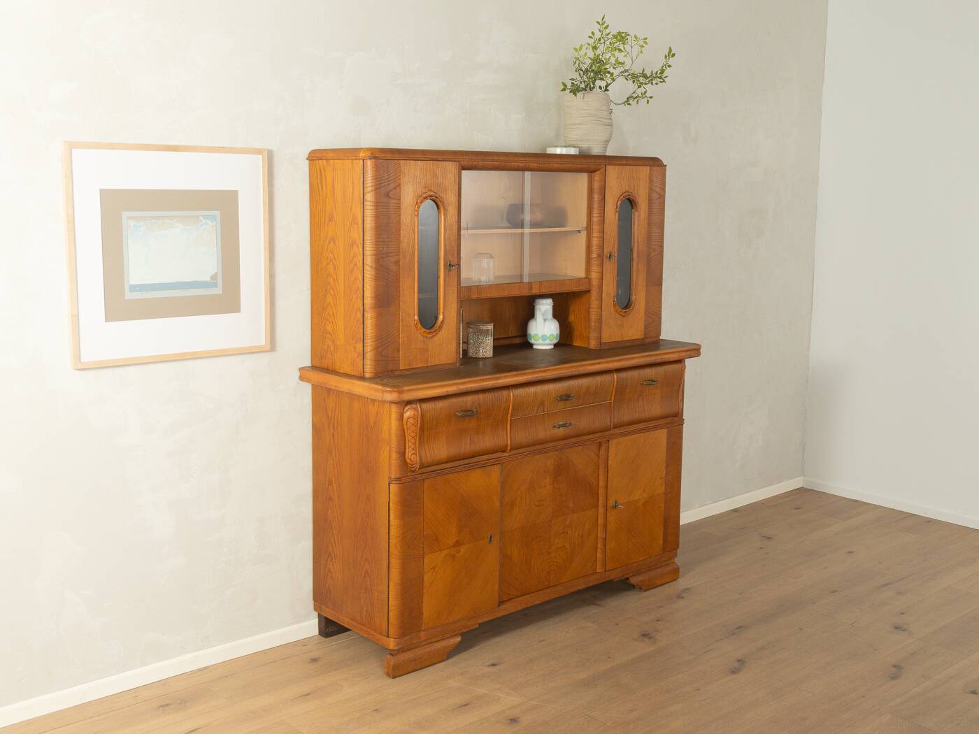 1920s Art Déco kitchen cabinet, vintage