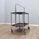 Vintage foldable serving trolley / bar cart design 1960s
