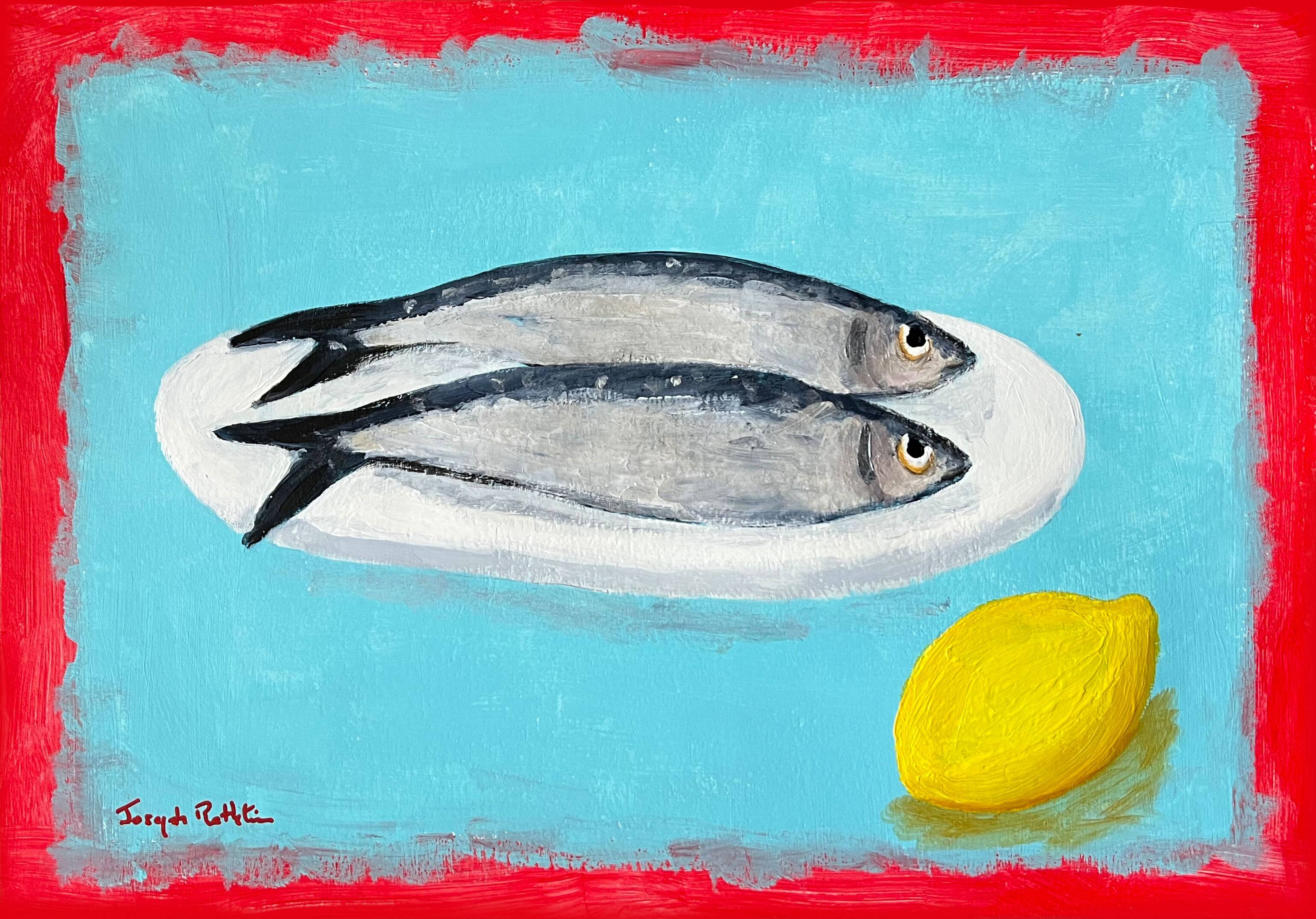 2 sardines, un citron par Joseph Rethlin
