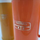 Set of 2 Vintage Thermoses in their case