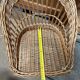 Small wicker children's armchair