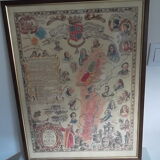 Table poster : burgundy wine list