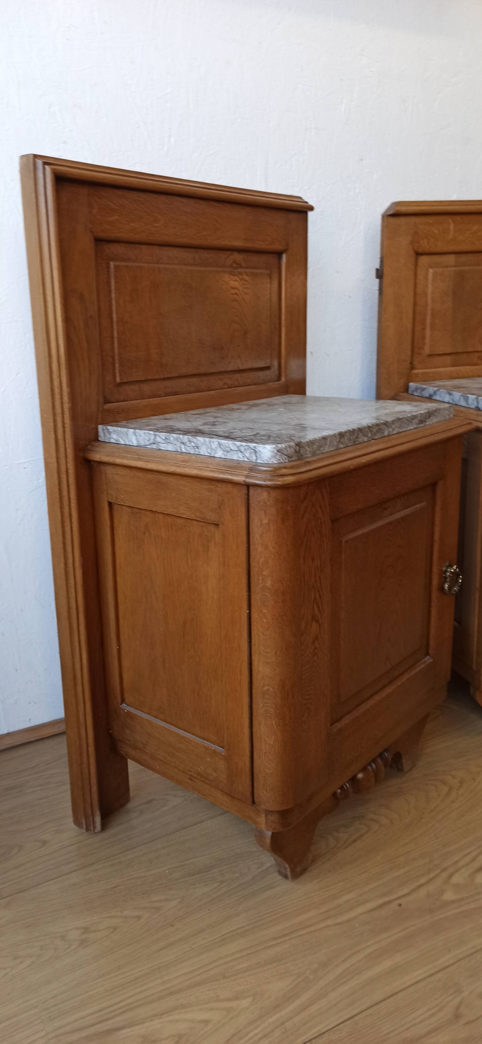 Pair of vintage bedside tables