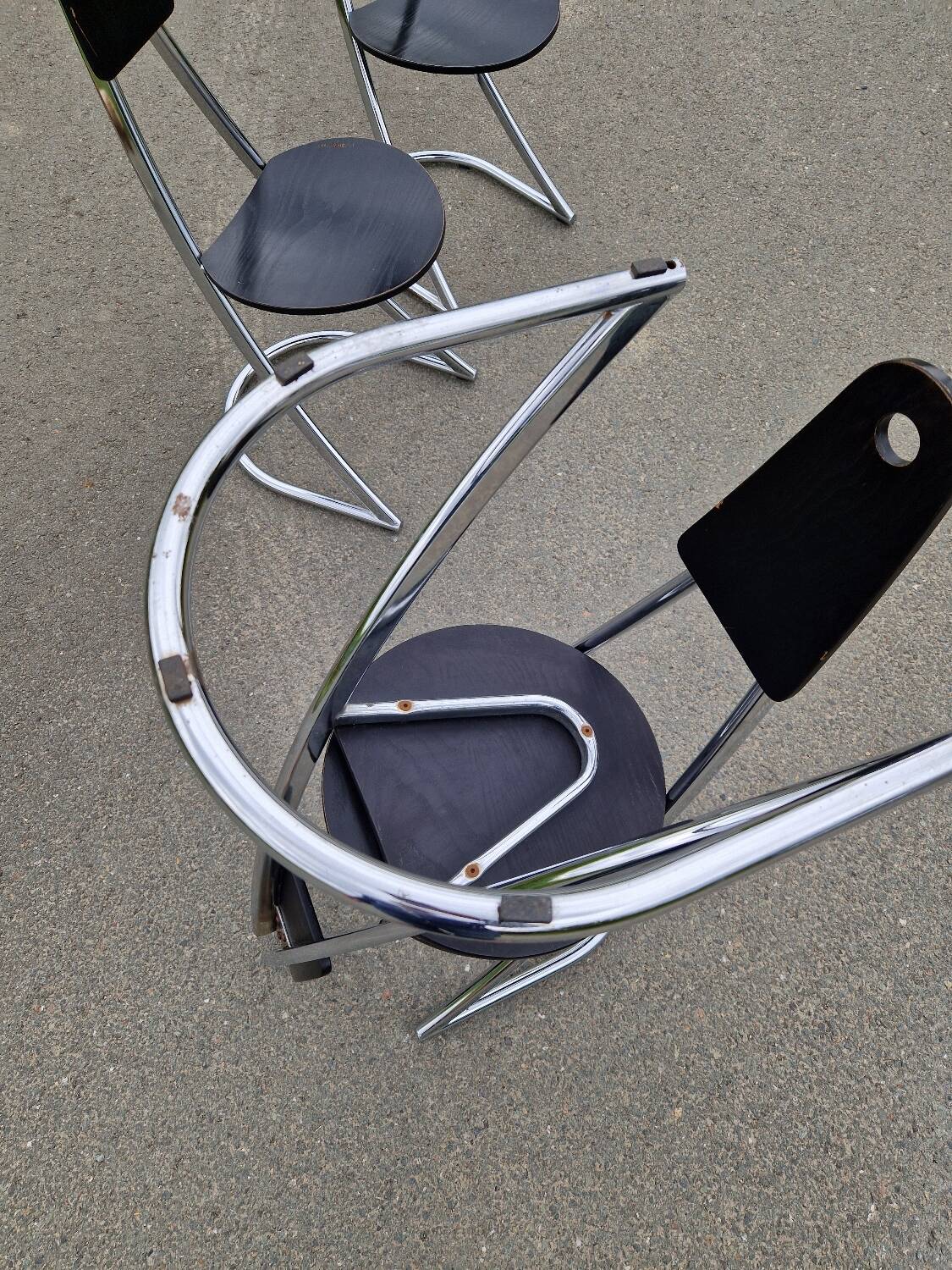 Set of 4 MIRIMA chairs from the Aria collection