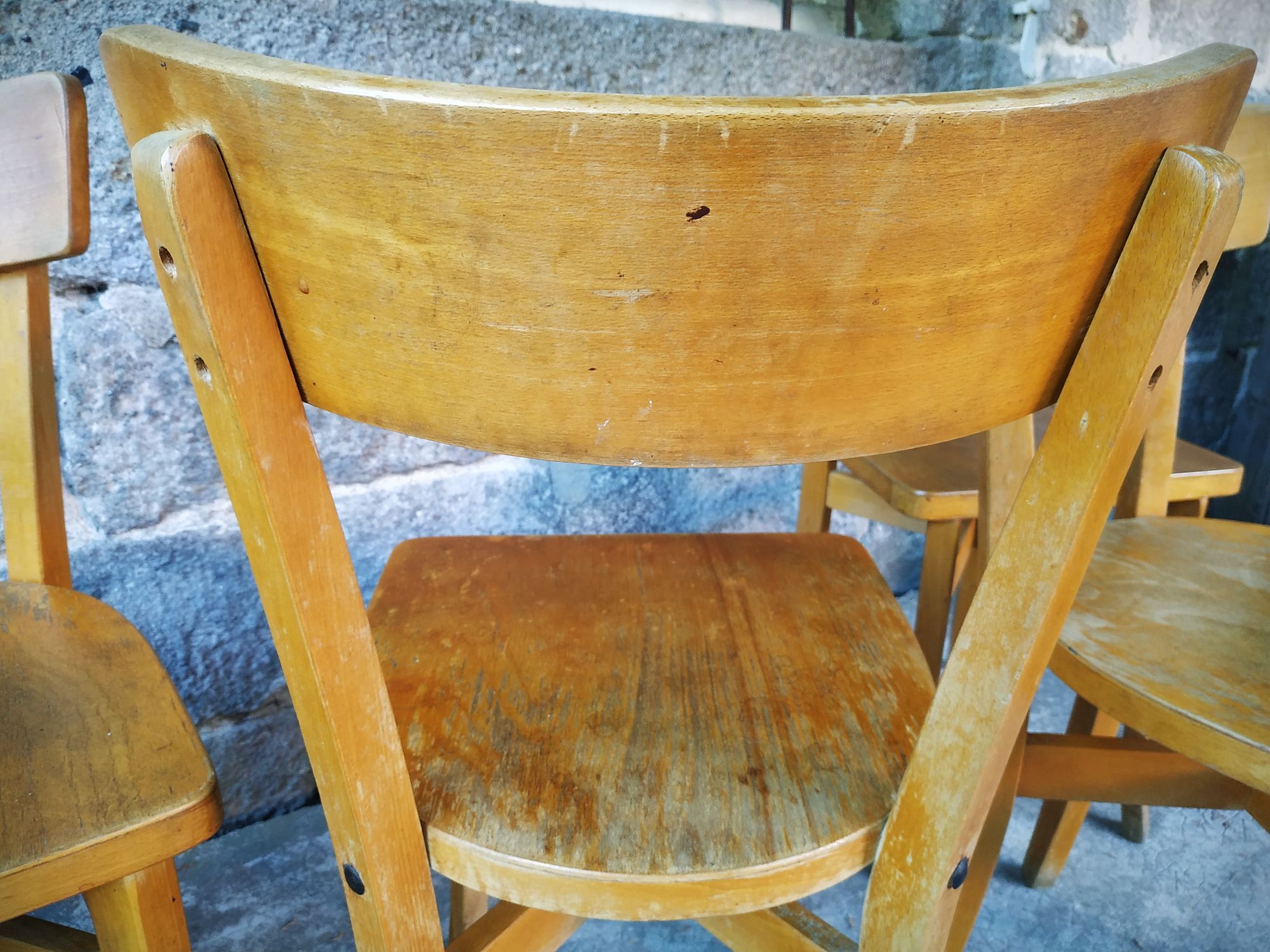 Série de six chaises bistrot Luterma