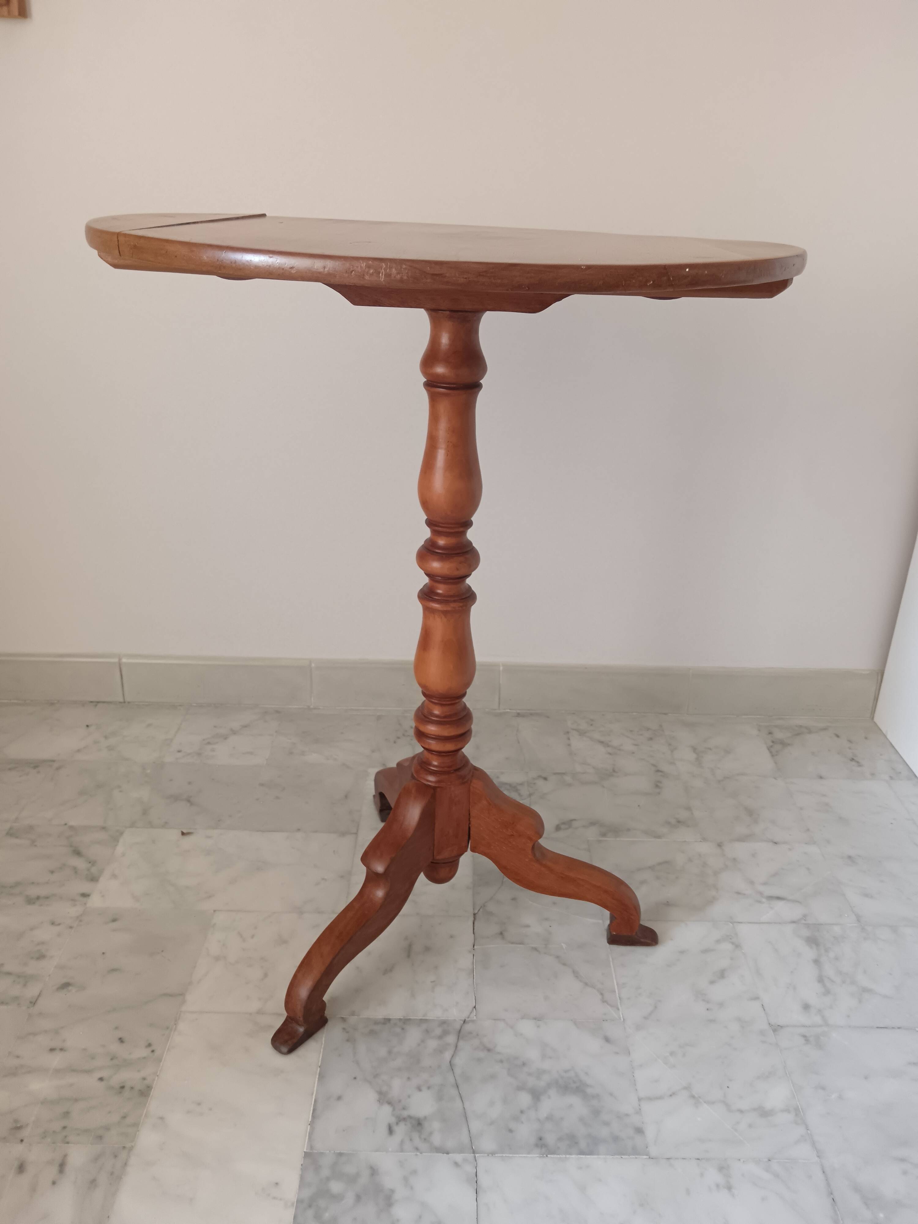 Wooden side table