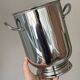 Elegant metal champagne bucket