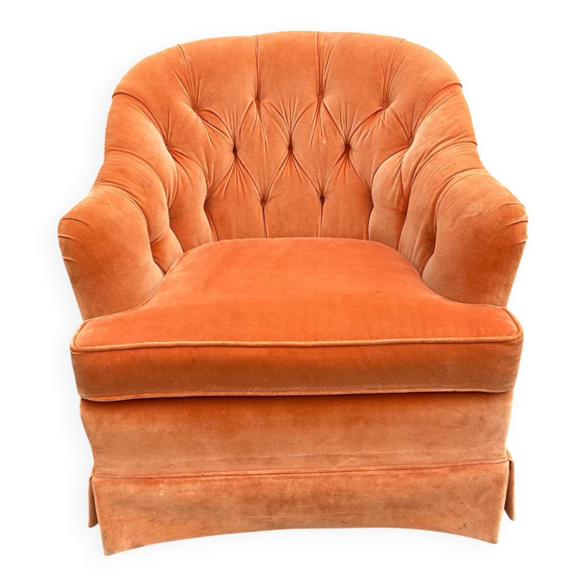 Fauteuil vintage par Ethan Allen années 70