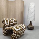 Swedish design Etcetera easy chair vintage Jan Ekselius 1970 'Geometric'