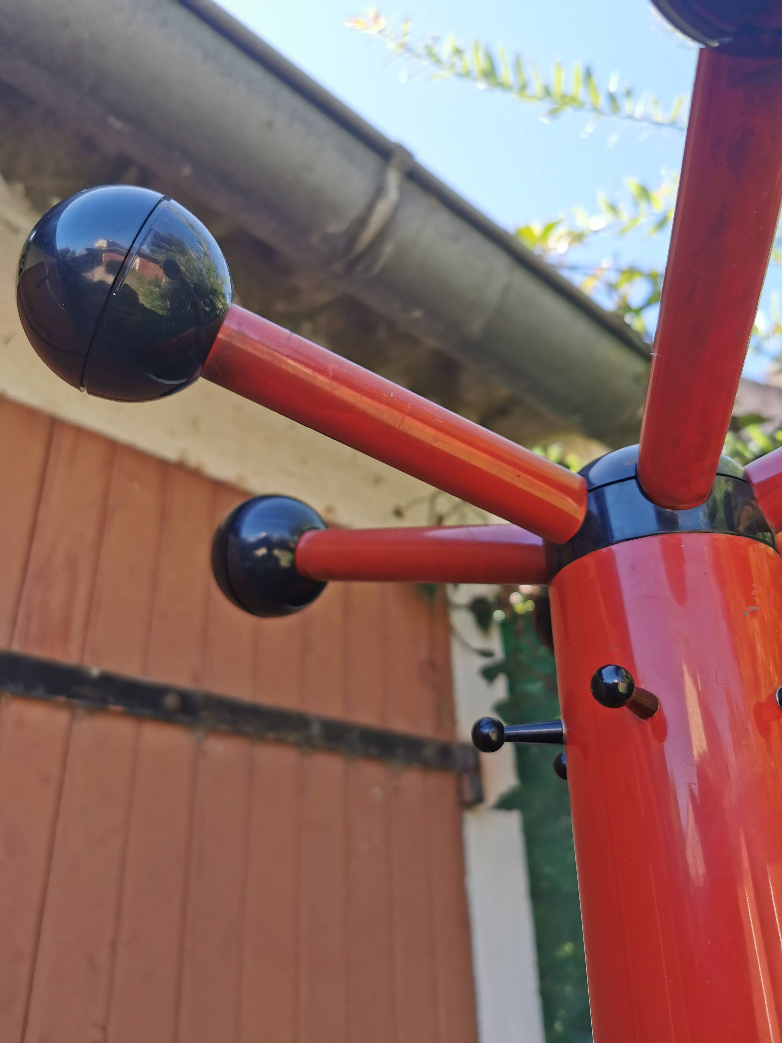 Space age coat rack