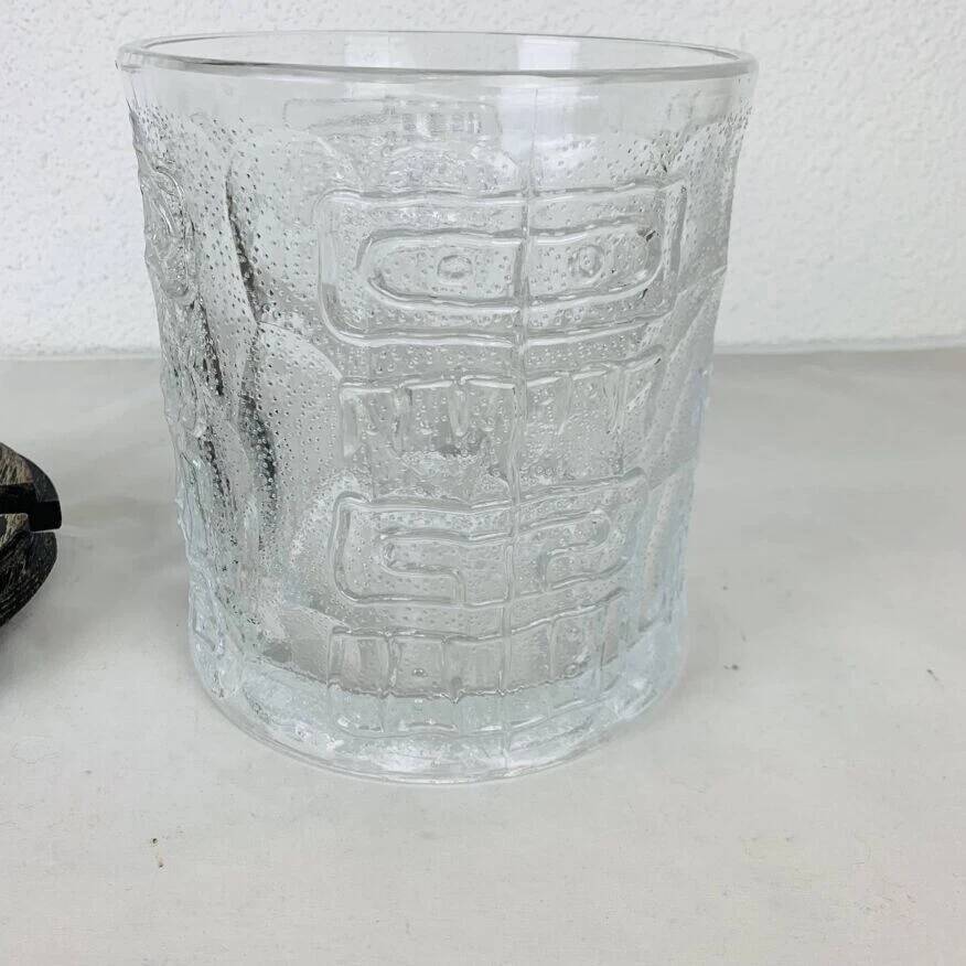 Seau à glace cristal Spiegelau années 50 West Germany, sangria
