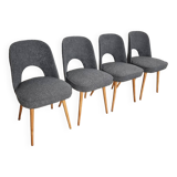 Dining Chairs by Oswald Haerdtl for Ton, 1950s, Set of 4