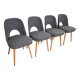 Dining Chairs by Oswald Haerdtl for Ton, 1950s, Set of 4