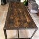 Table industrielle 200x79